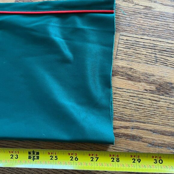 Johnny Was LA Green Gucci Red Stripe Sweatpants   Women's Size Small - Picture 8 of 9